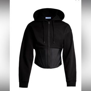 SOLD Mugler X H&M mens Corset Hoodie